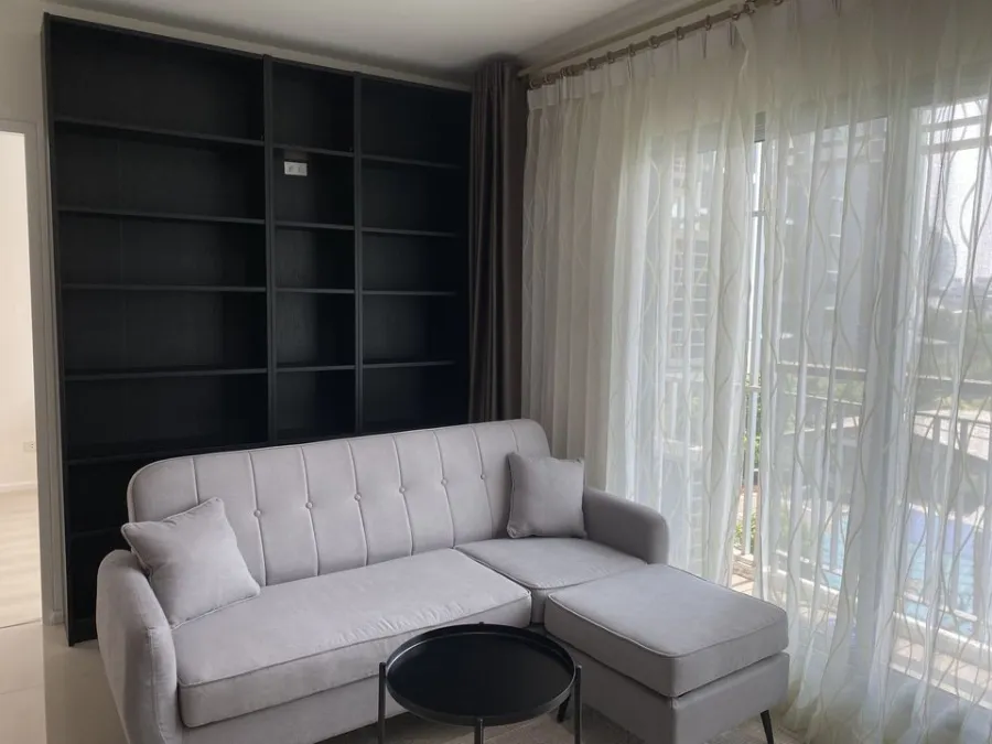 Condo for sale/rent, Aspire Sukhumvit 48, spacious room, open view, no buildings blocking it, looking at it is pleasing to the eye, hurry and reserve