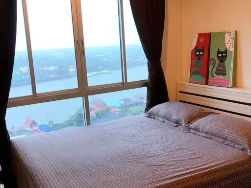 ให้เช่า ลุมพินี วิลล์ พิบูลสงคราม ริเวอร์วิว พร้อมเฟอร์เครื่องใช้ไฟฟ้าครบ ห้องแต่งสวยเข้าอยู่ได้เลย