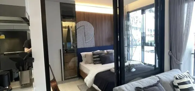 ขายดาวน์ นิว ริเวอร์เรสต์ ราษฎร์บูรณะ ห้องชั้นสูง ใหญ่สุดใน type studio วิวฝั่งสะพานภูมิพล โปร่งโล่ง images