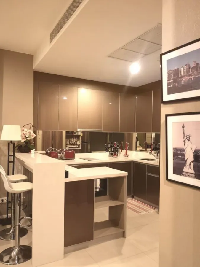 Condo for sale, Maenam Residence, 1 bedroom, 1 bathroom, fully furnished, ready to move in. Urgent..Hurry up!!