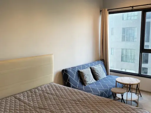 For rent: Life Asoke - Rama9. Ready to move in, fully furnished with appliances. Amazing price! Book now, don't miss out!