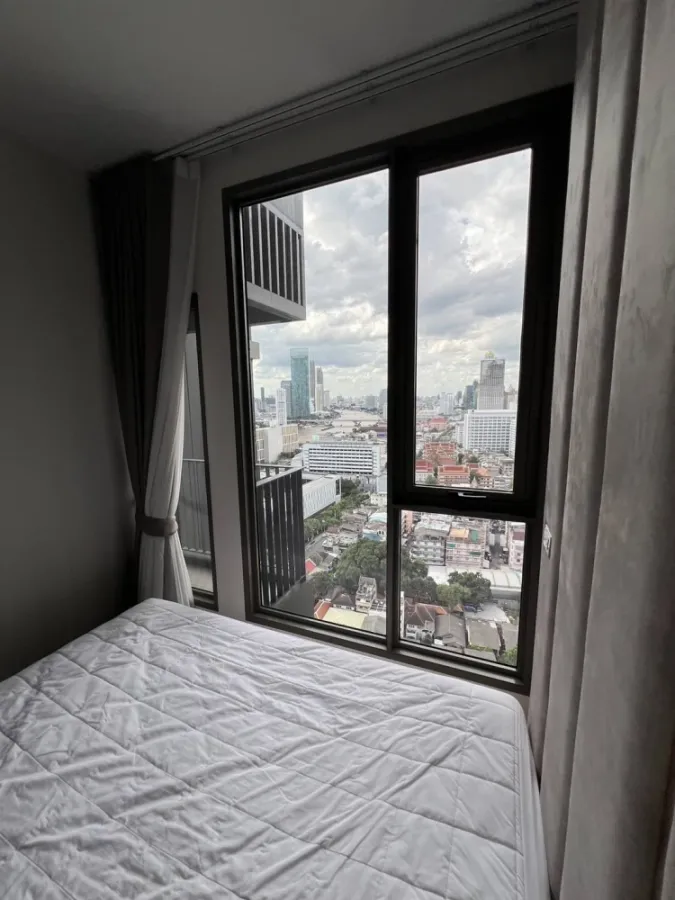 For rent Rhythm Charoenkrung Pavillion ห้องพร้อมอยู่ สิ่งอำนวยความสะดวกครบ รีบมาจองเลย อย่าพลาด