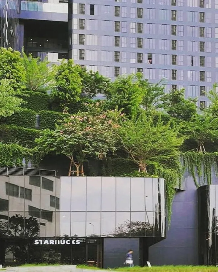 Ashton Chula-Silom condo for rent, studio room, high floor, city view, nice decoration. Don't wait, book now.