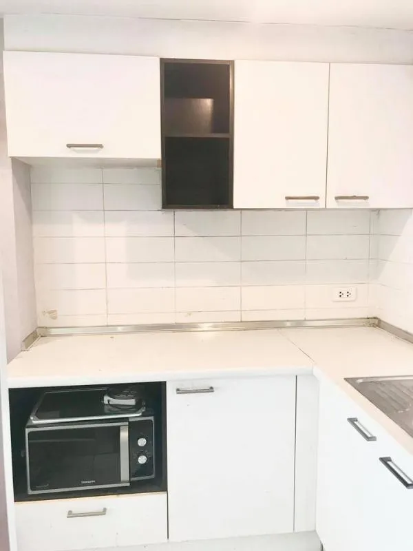 For rent, Lumpini Ville Cultural Center, very beautiful room, next to the war room, 2 bedrooms, fully furnished, do not miss it!