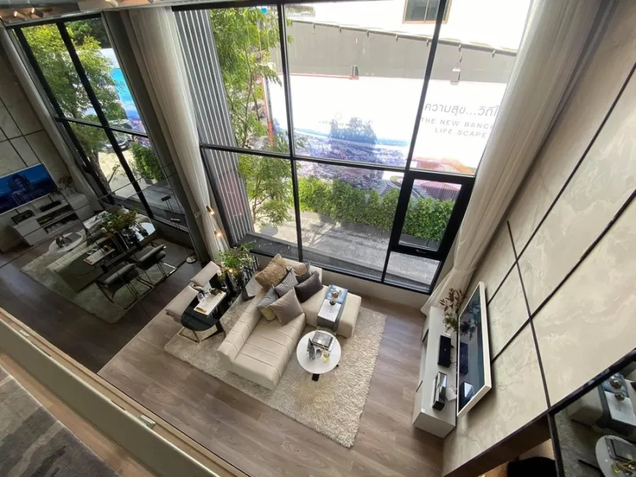 ขายดาวน์ โครงการ Knightsbridge Space พระราม 4 ห้อง Duo Space เพดานสูง 4.2 ม. รีบมาจองเลย