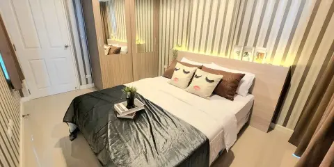 ขาย คอนโด เดอะ ซีรี่ส์ อุดมสุข 29 ห้องแต่งสวย น่าอยู่ ติดวอลเปเปอร์ทั้งห้อง สนใจรีบจองด่วนๆ จร้า