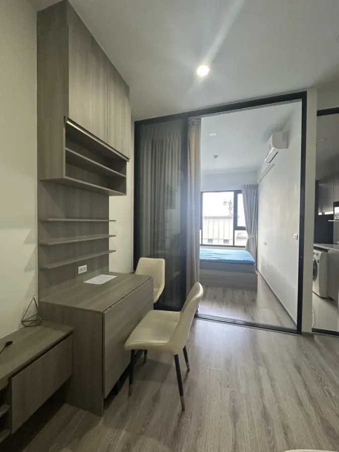 Knightsbridge Kaset Society for rent, fully furnished room with built-in furniture, hurry and reserve now!