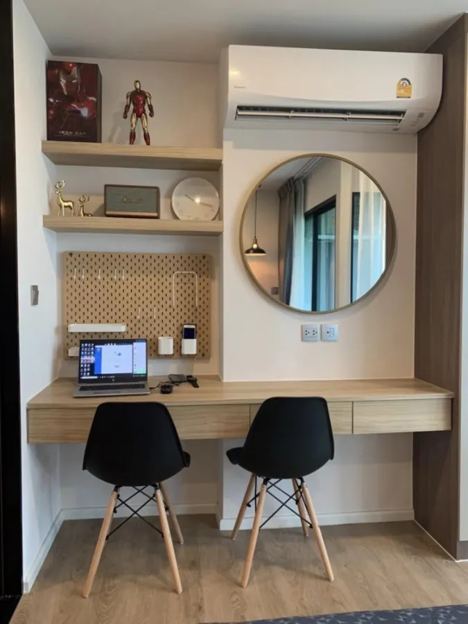 ให้เช่า Kave town shift ชั้น 8 วิวนอก ห้องสวย ตกแต่งครบครัน พร้อมเข้าอยู่ได้ทันที จองด่วน ก่อนพลาด