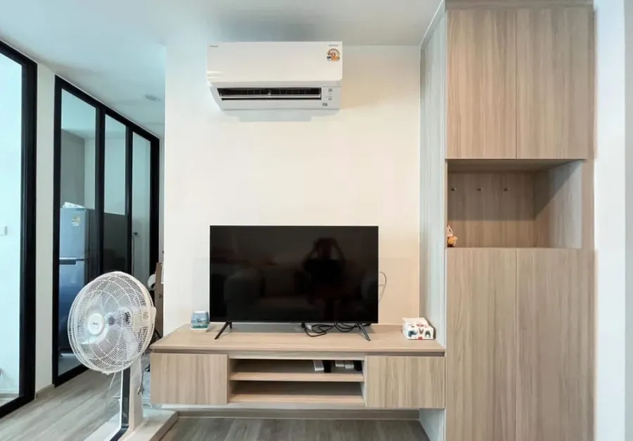 ให้เช่า Origin Play Sri Udom Station 1 ห้องนอน ชั้น 6 เฟอร์นิเจอร์ครบ มัวแต่มองไม่จองไหวหรอ