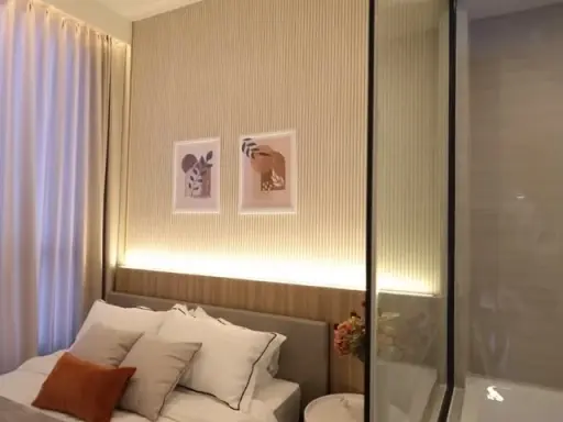 For rent: Park Origin Thonglor, 1 bedroom, 1 bathroom, beautifully decorated with built-in furniture. Hurry and reserve now!