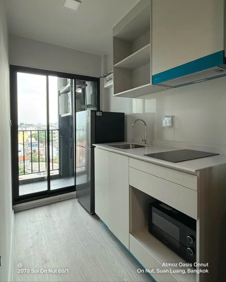 ให้เช่า Atmoz Oasis Onnut แบบ Fully furnished พร้อมเข้าอยู่!