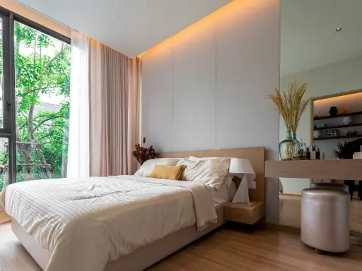 Down payment for sale, Skyrise Avenue Sukhumvit 64, 5th floor, garden view, good project, nice location, book now, don't miss it.