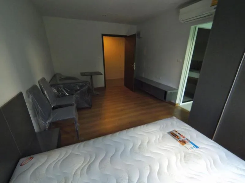 For rent!!️ Condo HALLMARK Chaengwattana, wide room, clear view, 2nd floor, fully furnished, ready to move in!!