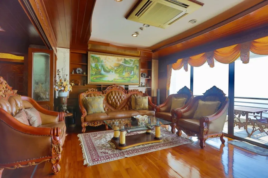 Condo for rent, Royal Cliff Garden, sea view, beautiful room, very nice, fully furnished, complete electrical appliances, do not miss