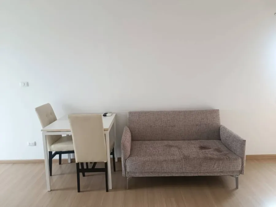 Spacious 31.72 sq.m. Condo for SALE - 8th Top Floor, Building D, Fully Furnished with Private Washing Machine near MRT Tha Phra | ✨ Unio Charan 3