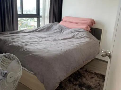 For rent urgently!! Condo Ideo O2, near BTS Bangna, fully furnished. Don't be late, book now!!
