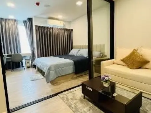 For rent: Kave Ava 1 bedroom, 1 bathroom, decorated in a theme, fully furnished, pool view, book now.