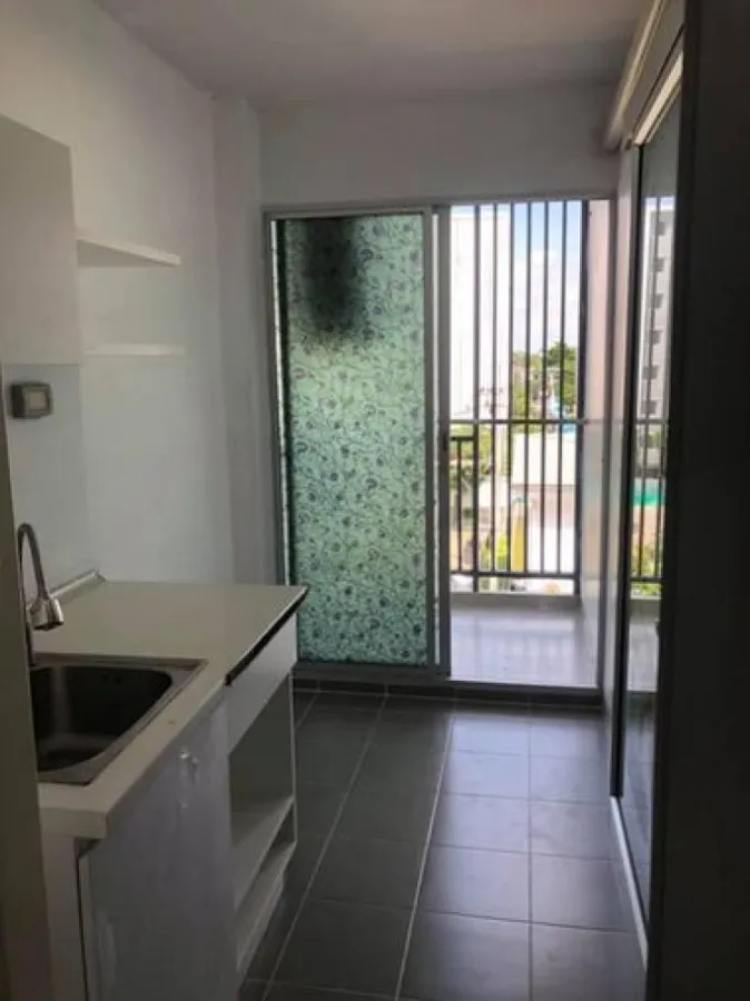 For rent, The Kith Light Bangkadi-Tiwanon, pool view, ready to move in. Good wallpaper, don't miss it.