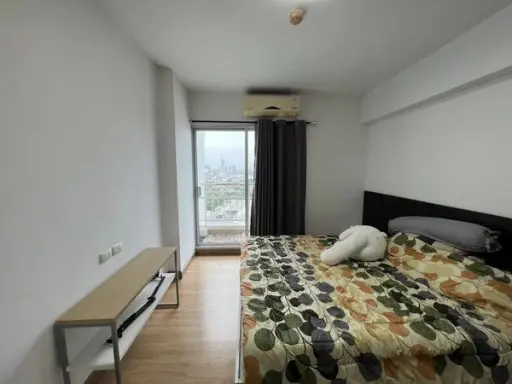 Condo for sale, Supalai Park, Tiwanon Intersection, 2 bedrooms, 1 bathroom, built-in furniture. Complete wallpaper. Reserve now. images