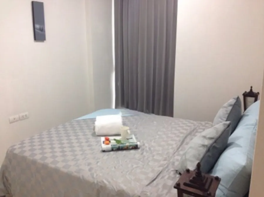 Condo for rent, Ideo Ratchada-Huay Kwang, beautiful room, high floor, convenient transportation, ready to move in, don't miss it!