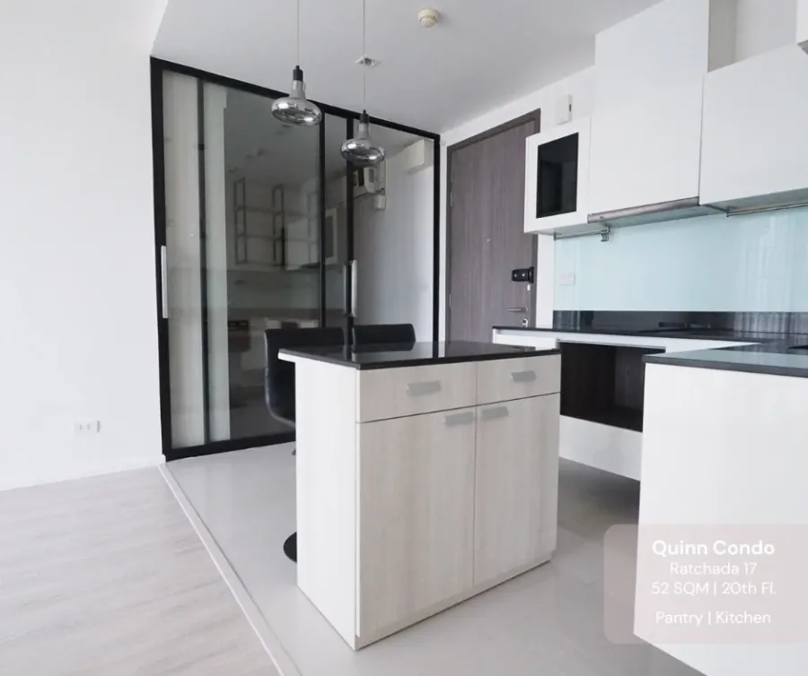 ให้เช่า ขาย Quinn Ratchada 17 ชั้น 20 วิวโล่ง ห้องแต่งครบ พร้อมเข้าอยู่ จองเลย อย่ารอช้า
