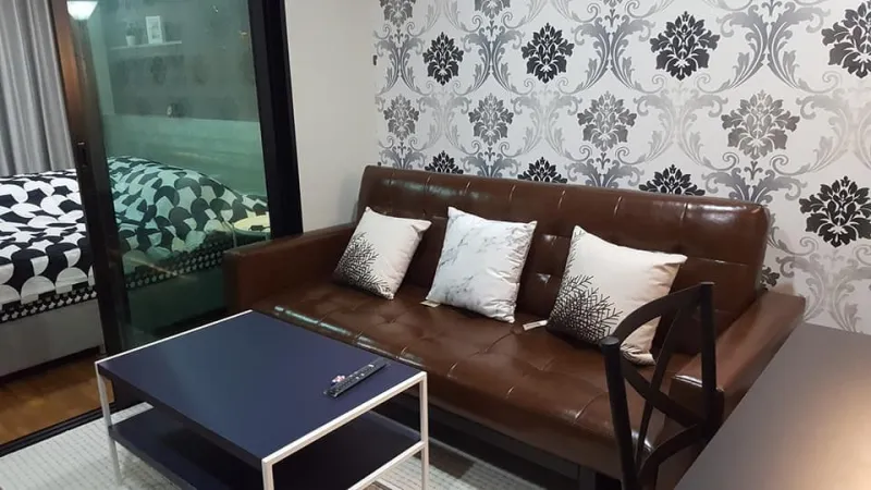 ให้เช่า Regent Home สุขุมวิท 81 ห้องตกแต่งน่าอยู่ ติดวอลเปเปอร์ทั้งห้อง ไม่จองพลาดมากน้า