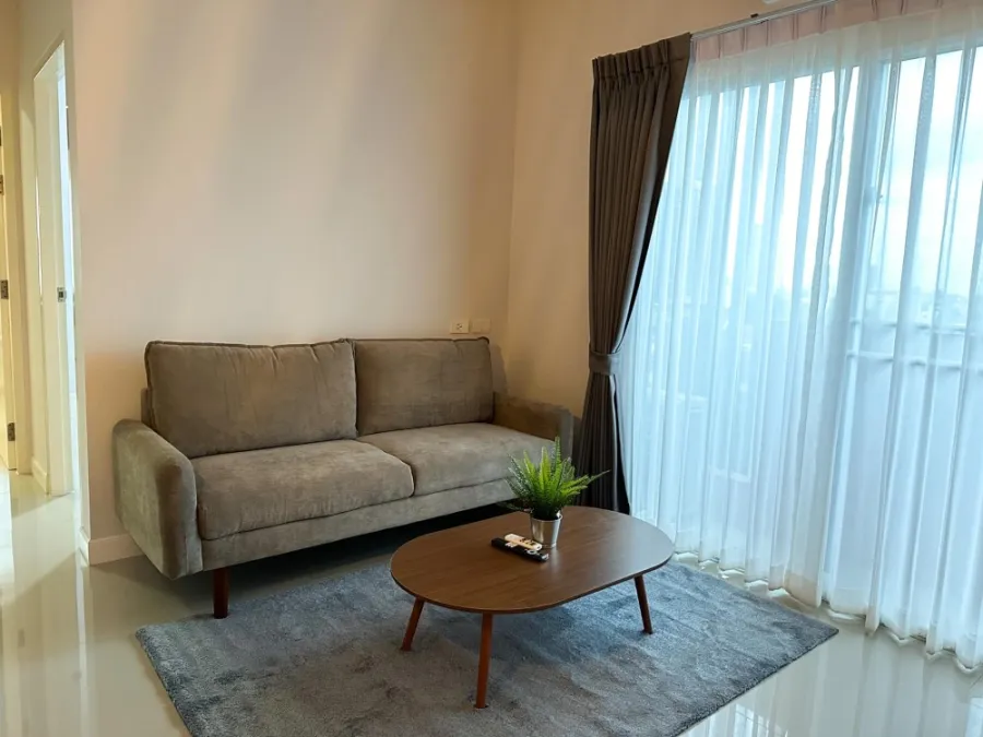 ขาย ให้เช่า My Condo Sukhumvit 103 ห้องมุมคนไม่พลุกพล่าน กว้างขวางอยู่สบาย มาแต่ตัวเข้าอยู่ได้เลยจ้า