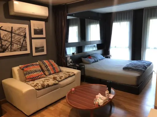 For rent: PARC EXO Kaset-Navamintra, ready to move in, fully furnished, affordable price, hurry and reserve now!