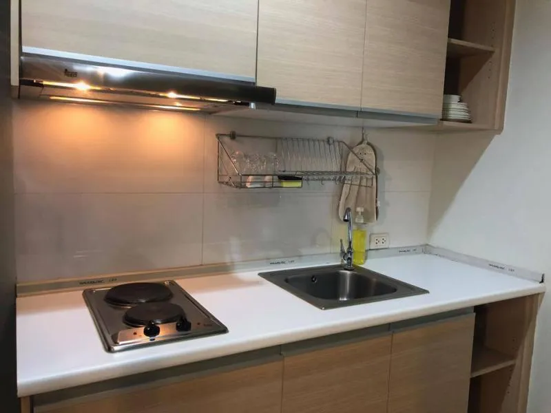 For rent Rhythm Ratchada, beautiful room New interior, 1 bedroom, fully furnished, happy atmosphere, hurry up, don't miss it!