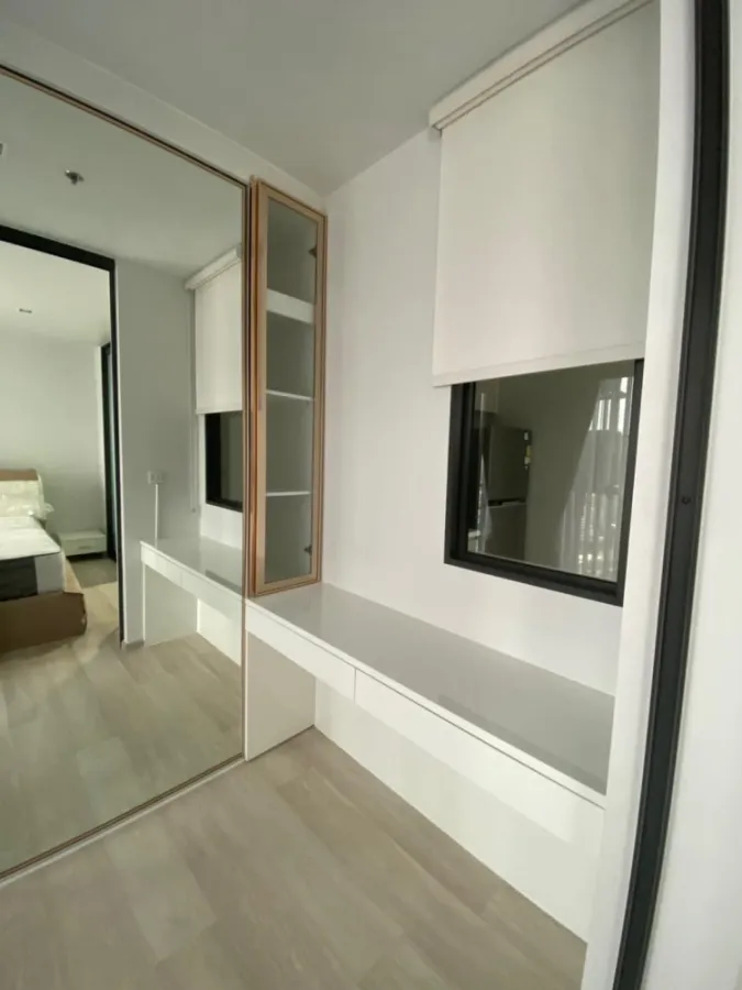 For rent Life one wireless ตกแต่งอย่างครบครัน มี walk-in closet ในตัว รีบมาจองเลยจ้า อย่าพลาด