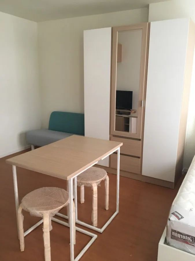 Beautiful room, good price has arrived. For rent, Lumpini Township, Rangsit, Khlong 1, has all the tubs, ready to move in. Book quickly.