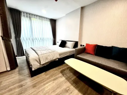 For rent: ATMOZ Palacio Ladprao-Wanghin. Fully furnished and ready to move in. Complete premium appliances. Don't miss out!