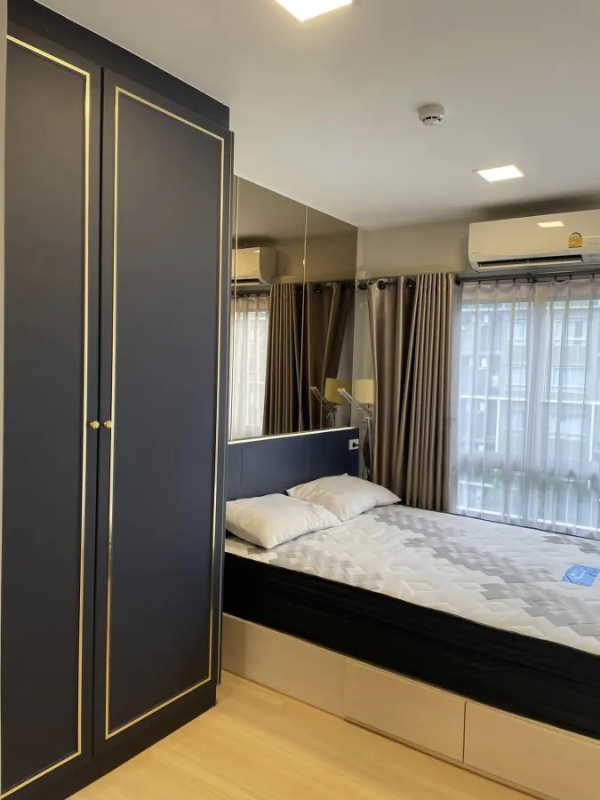 For rent, Plum Condo Rangsit Alive Phase 2, 5th floor, Building A, pool view, beautiful room, nice to live in. Hurry and reserve now. Don't wait.