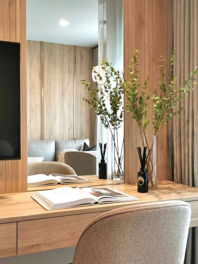 Condo for rent Life Ladprao, very luxuriously decorated. Premium grade furniture Heaven of relaxation. Hurry up to reserve.