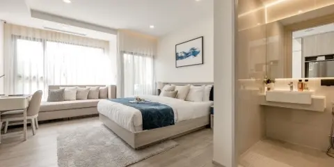 ขายดาวน์!! ออริจิ้น เพลส บางนา คอนโดหรู MIXED USE ติดถนนบางนา- ตราด ติดรถไฟฟ้า2สาย ราคาดี ห้ามพลาด!!