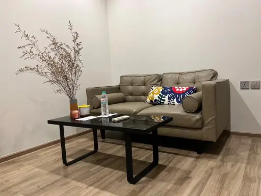 For rent: The Line Chatuchak-Mochit, 38th floor, very high, view of Chatuchak Park, very shady and comfortable to the eyes. Hurry and reserve now