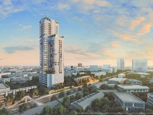 Urgent sale, Condo Maru Ladprao 15, unblocked view, golden location, near shopping areas, don't miss it!!
