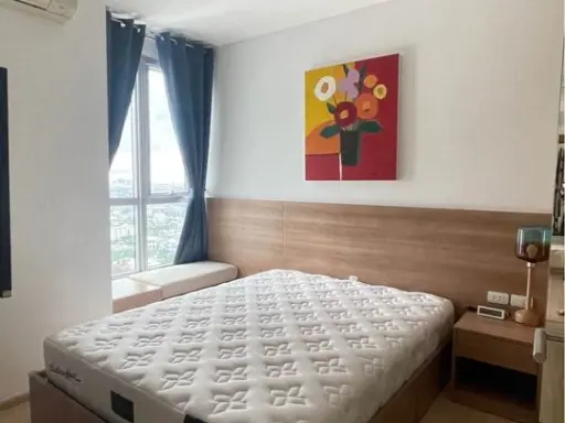 For rent: Rhythm Sukhumvit 50, fully furnished condo, ready to move in, Chao Phraya River view and BTS, hurry and reserve now!