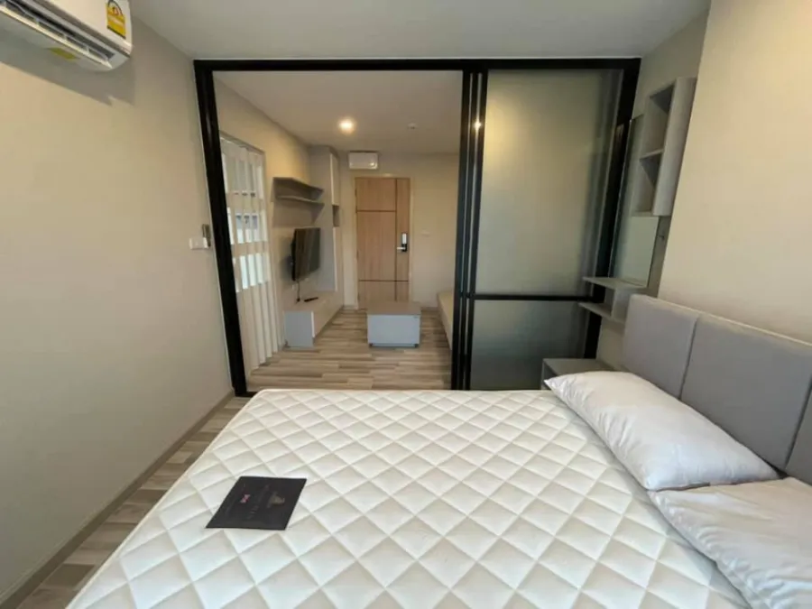 The Cube Premium Ratchada 32 ให้เช่า ห้องสวยน่าอยู่มาก เฟอร์นิเจอร์บิวท์อินจุกๆ ไม่จองพลาดมาก