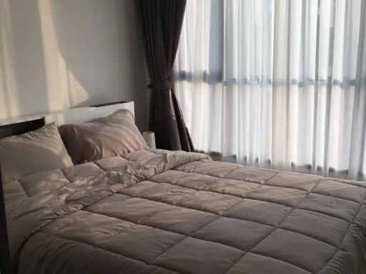 Condo for rent, The Base Rama 9 - Ramkhamhaeng, fully furnished, furniture, complete electrical appliances. ready to move in