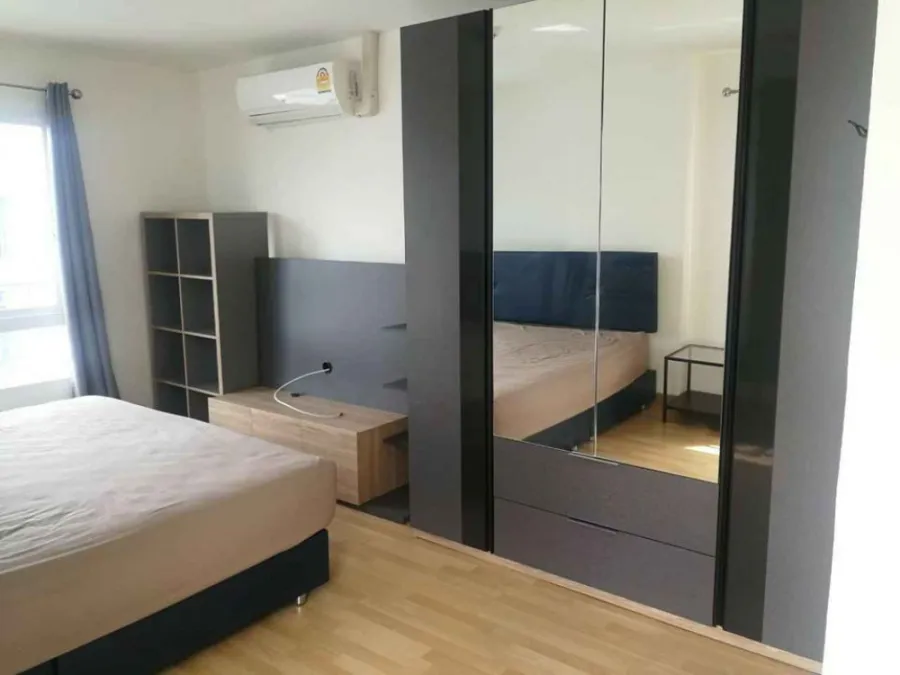 For rent, Condo Incio Serithai, Building E, 8th floor, ready to move in, do not wait, hurry and book now!