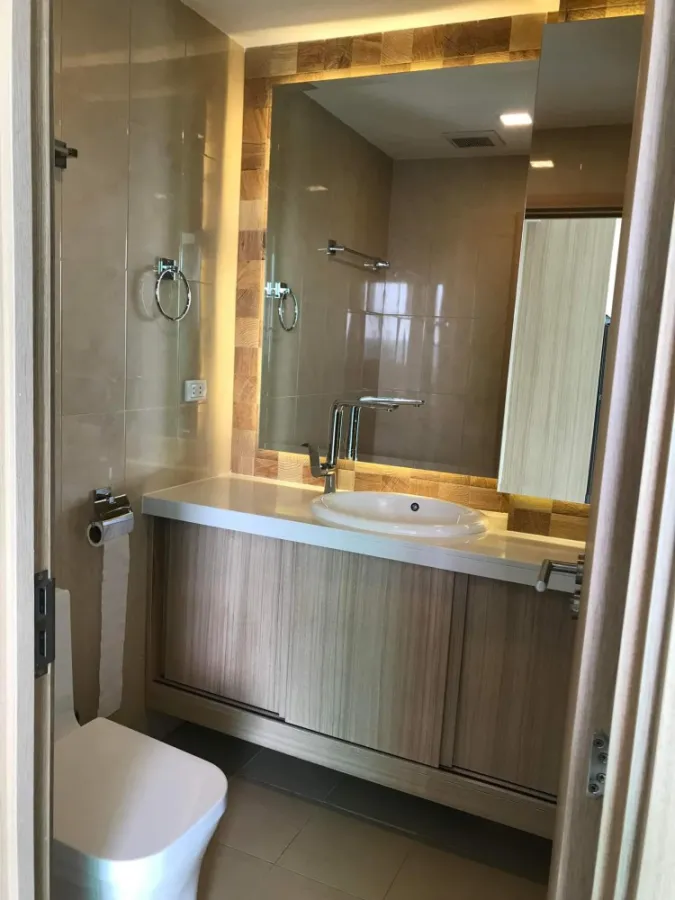 For sale, City Garden Tower, Pattaya, 2 balcony views, fully furnished, ready to move in. Can't wait any longer