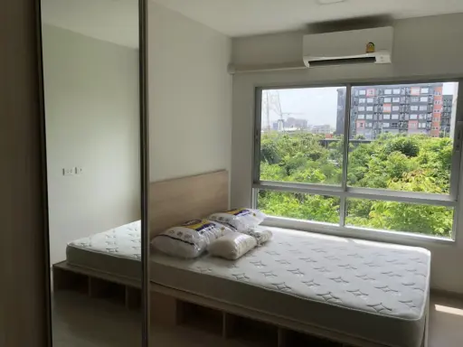 ให้เช่า Plum Condo Rangsit Alive 2 ห้องน่าอยู่ มาพร้อมเฟอร์ครบครัน เห็นวิวสวนสวย จองเลย images