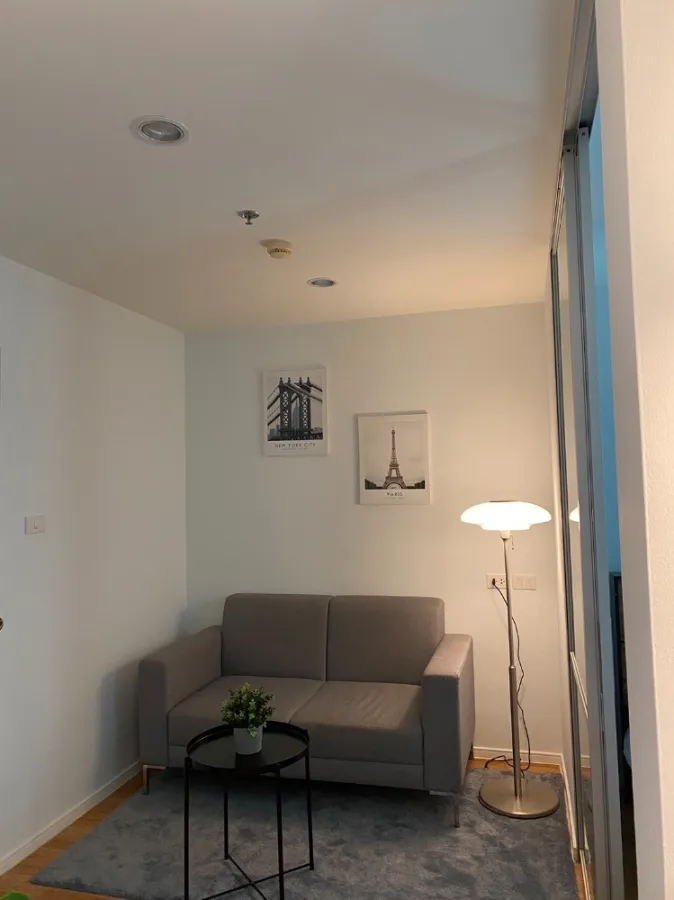 For sale Lumpini Ville Nakhon In-River View, river view, nice room, fully furnished, affordable price, book now, don't delay.