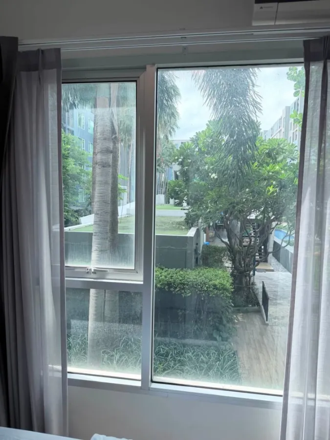 Happy Condo Donmuang The Terminal for rent. The unit has separate partitions, creating well-defined zones. Convenient and complete amenities all in on