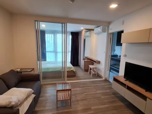 Sell Monique Sukhumvit 64, 8th floor, Building A, nice room, fully furnished Let me tell you that it's worth it. Book now. Don't wait.