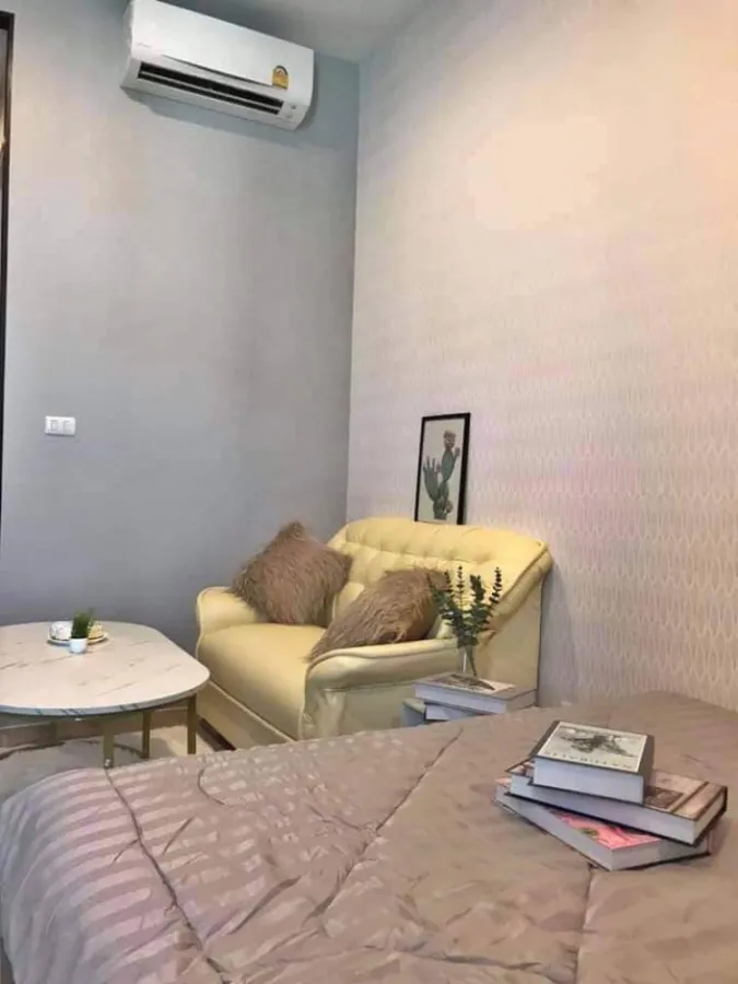 Condo for rent, Knightsbridge Collage Ramkhamhaeng, high floor room, clear view, fully furnished, ready to move in. Don't miss it!!