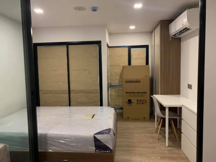 ให้เช่า Kave town shift ห้องตกแต่งเรียบง่าย สบายตา ตึก B ชั้น 4 ขนาด 24.44 ตรม. ย้ายด่วนๆเลย