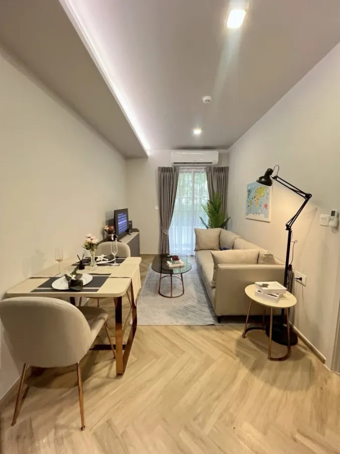 Chapter Thonglor 25 for rent, ready to move in, fully furnished + appliances, has a walk-in closet, move in now!
