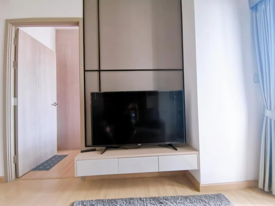 Condo for rent, Whizdom Connect Sukhumvit, 36th floor, beautiful view, near BTS, easy to travel, fully furnished, don't miss it!!